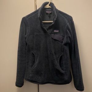 Patagonia Fuzzy Quarter Snap Fleece Size Small